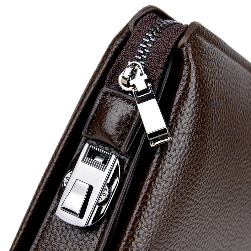 Men's Kangaroo Long Business Clutch Multifunctional Mobile Men's Handbags