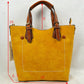 Vegan Leather Tote Shoulder Handbags For Women