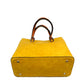 Solid Faux Leather Tote Bag Shoulder Bag