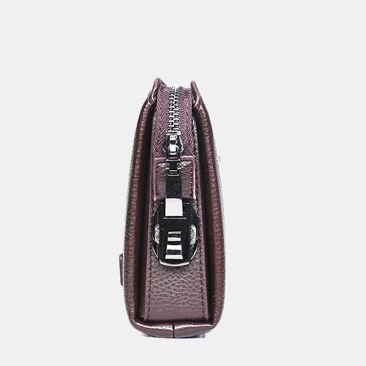 Men's Classic Clutch Password Business Long Men's Handbags