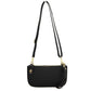Pebbled Crossbody Clutch Bag with Removable Straps