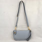 Pebbled Crossbody Clutch Bag with Removable Straps