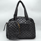 2-in-1 Large Quilted Tote Bag with Pouch