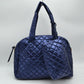 2-in-1 Large Quilted Tote Bag with Pouch