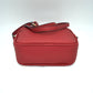 Pebbled Camera Crossbody Bag with Large Statement Tassel Accent