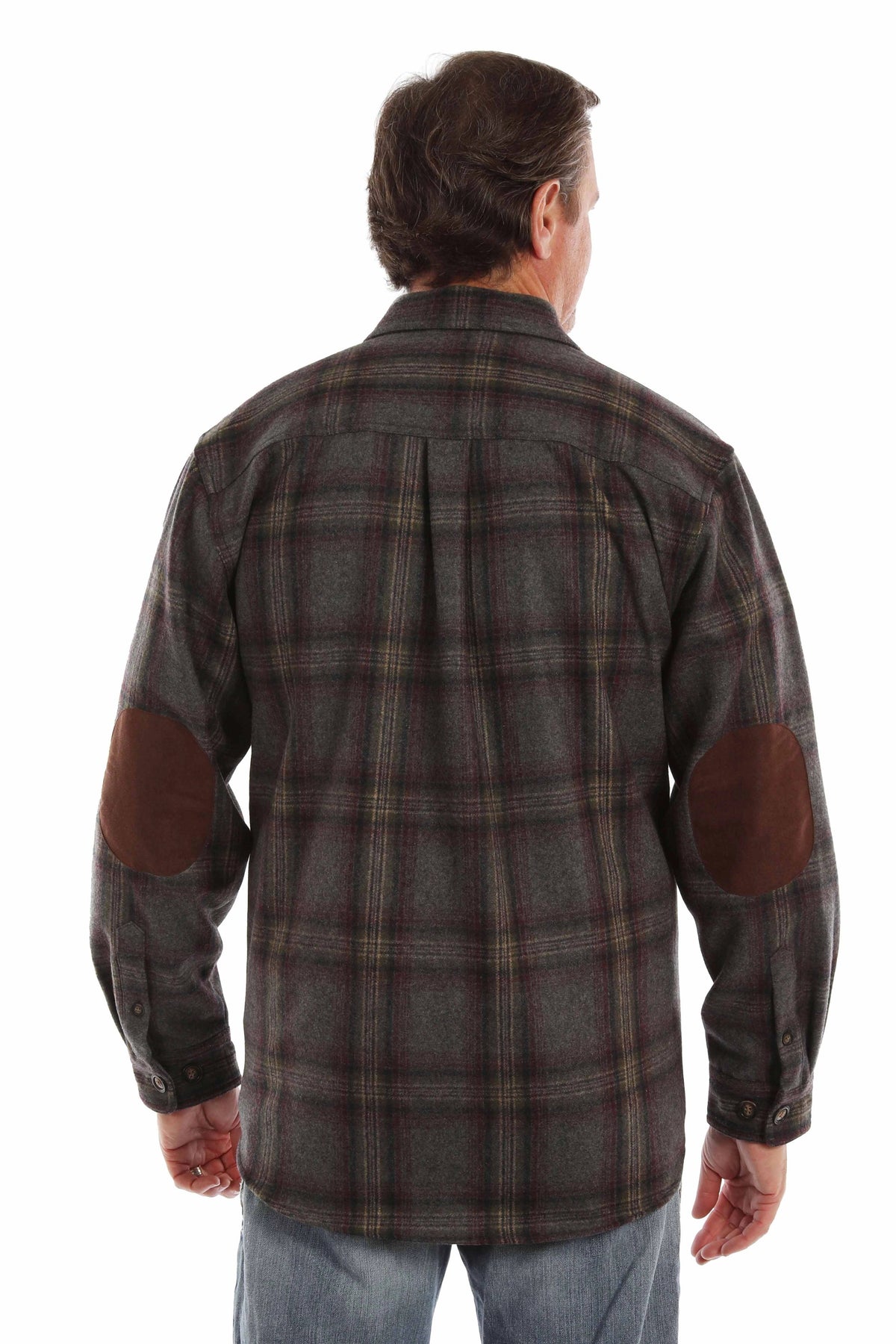 Camisa de franela de lana western Scully Granite Pass - para hombre