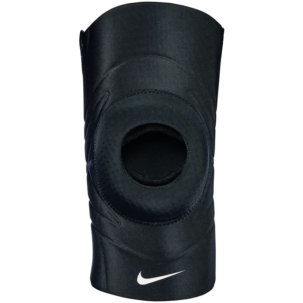 Rodillera Nike Pro Open Patella 3.0 Negra | Blanca Grande