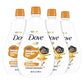 Dove Baño de Burbujas para Niños Coco Galleta Fórmula Hipoalergénica 20 oz Paquete de 4