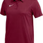 Camisa polo Nike para mujer Dry Franchise (rojo cardenal, extragrande)