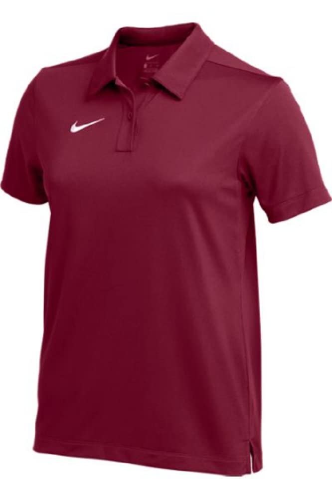 Camisa polo Nike para mujer Dry Franchise (rojo cardenal, extragrande)