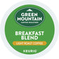Green Mountain Coffee Breakfast Blend Single Serve K-Cup Pods, Light Roast Coffee, 60 Count