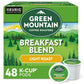 Green Mountain Coffee Roasters, Cápsulas de café K-Cup Breakfast Blend Tostado Claro, 48 unidades