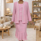 REBAJAS - Conjunto de 3 piezas Hosanna 5577 Modesto hasta el tobillo (Talla 5XL)