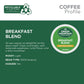 Green Mountain Coffee Roasters, Cápsulas de café K-Cup Breakfast Blend Tostado Claro, 48 unidades