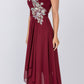 CLEARANCE - High Low Strapless A Line Ruched Bodice Prom Dress (Size 2XL)