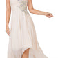 CLEARANCE - High Low Strapless A Line Ruched Bodice Prom Dress (Size 2XL)