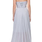 CLEARANCE - High Low Strapless A Line Ruched Bodice Prom Dress (Size 2XL)