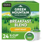 Green Mountain Coffee Breakfast Blend K-Cup Pods, Tostado Ligero, 24 unidades para cafeteras Keurig