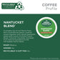 Cápsulas de café Keurig K-Cup de una sola porción Green Mountain Coffee Roasters Nantucket Blend, tostado medio, 48 unidades
