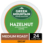 Green Mountain Coffee Roasters, Cápsulas de café descafeinado tostado claro sabor avellana K-Cup, 24 unidades