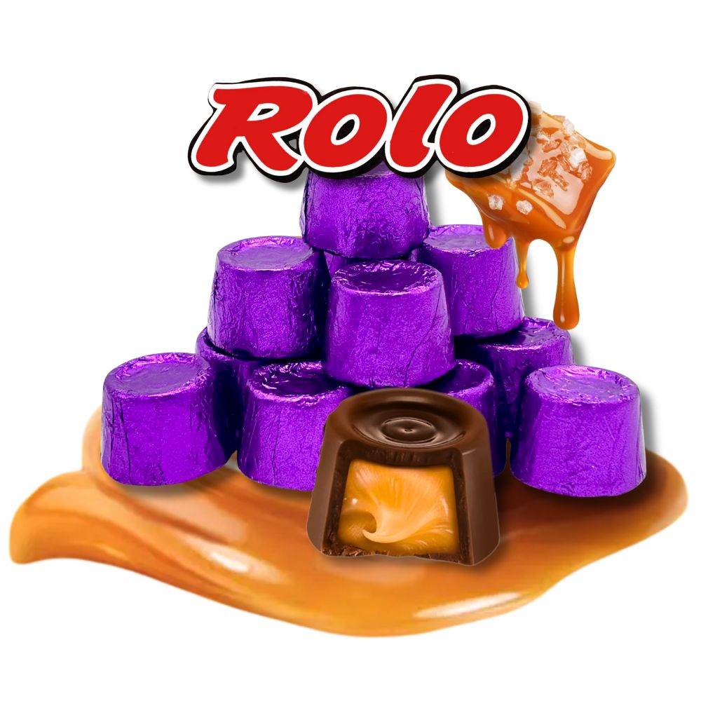 Rolo Caramelo Salado Chocolate Oscuro - Bolsa de Valor a Granel