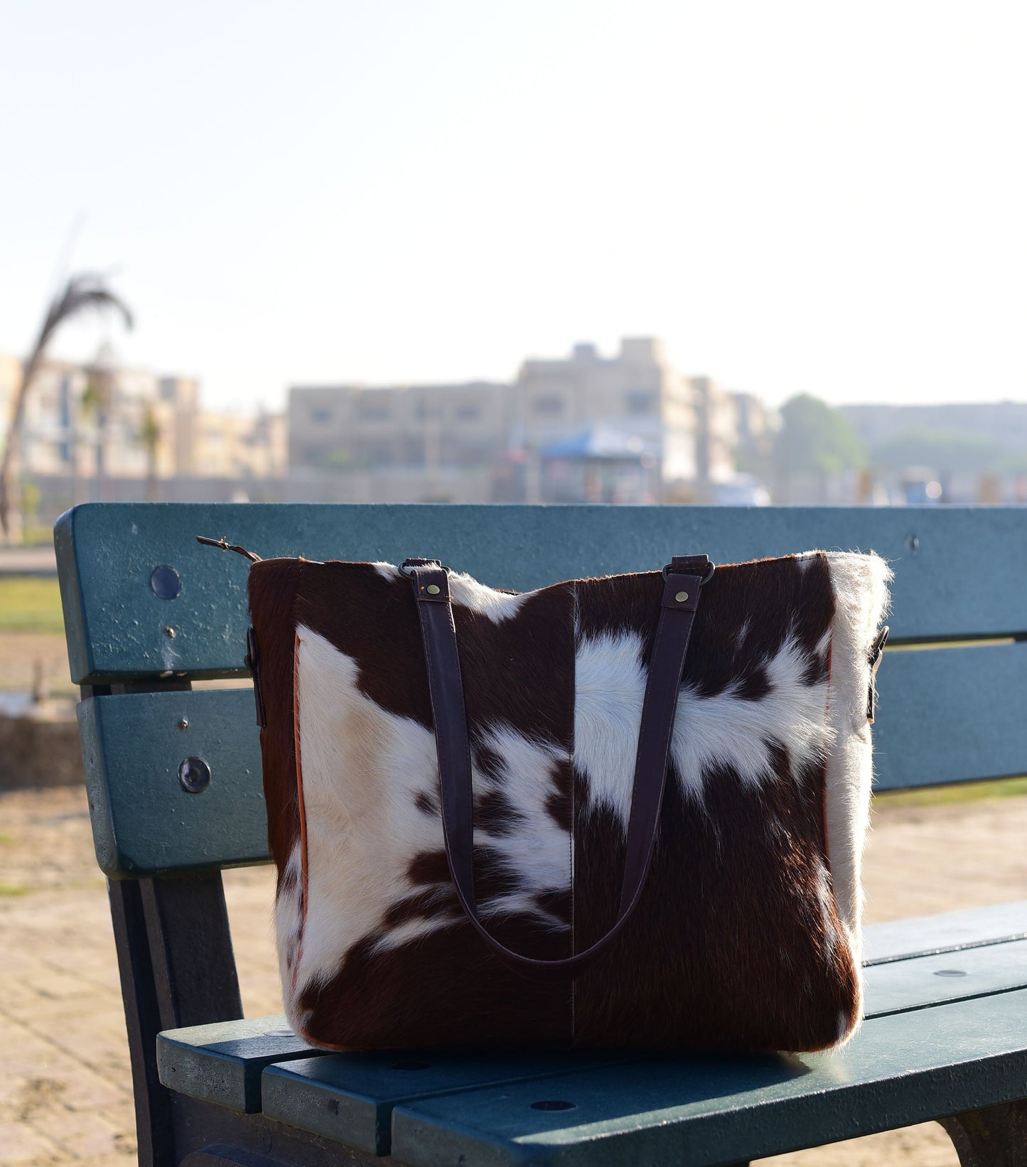 Bolso de hombro cruzado de cuero vacuno - Elegante y duradero para uso diario - Regalo perfecto para ella