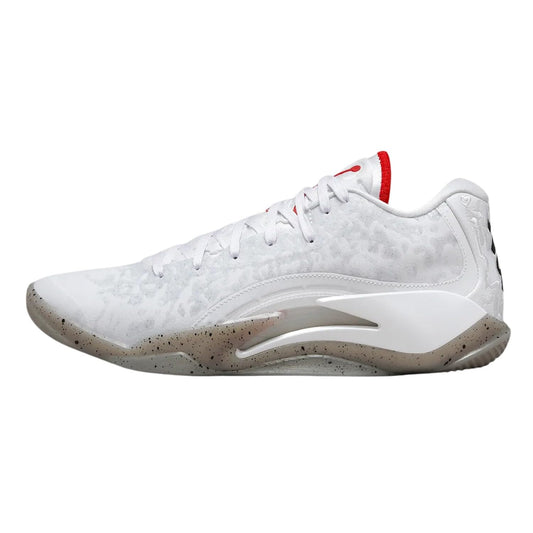 Zapatillas NIKE Jordan Zion 3 para hombre (DR0675-106 Blanco/ROJO universitario/Gris cemento) Talla 8
