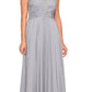 Juliet 585 A-Line Gown Cap Sleeve Empire Waist Full Length