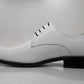 Carrucci Calfskin Oxford - White