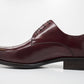 Ugo Vasare Burnished Calfskin Oxford - Burgundy