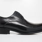 Ugo Vasare Burnished Calfskin Oxford - Black