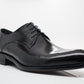 Ugo Vasare Burnished Calfskin Oxford - Black