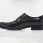 Carrucci Monkstrap Calfskin Shoes - Black