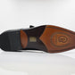 Carrucci Monkstrap Calfskin Shoes - Black