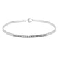 "Nothing like a Mother's Love" Metal Hook Bracelet Bangle