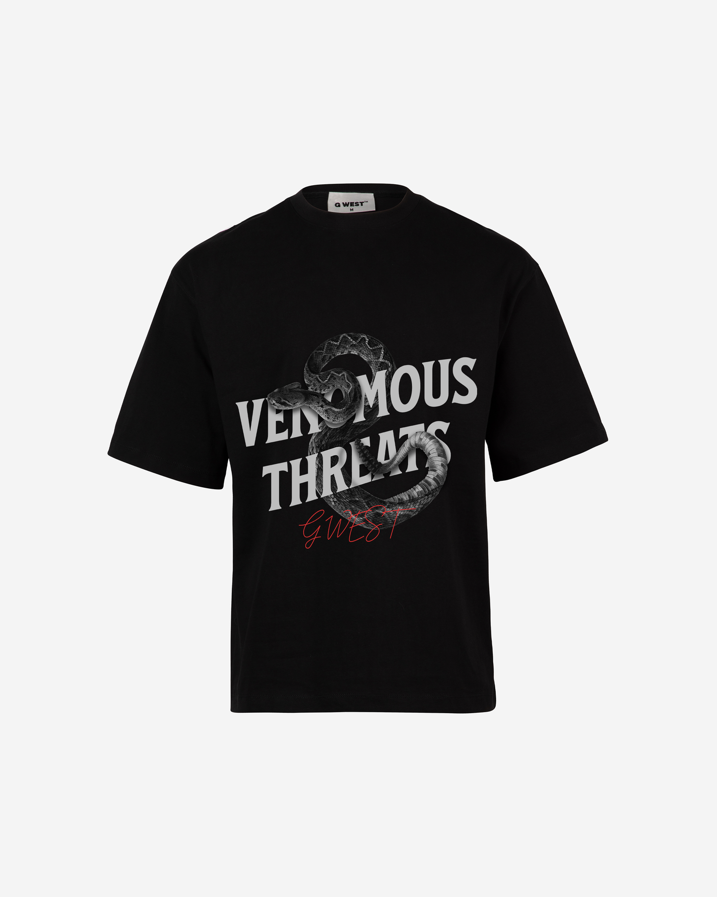 G WEST VENOMOUS THREATS OVERSIZED T-Shirt Mens