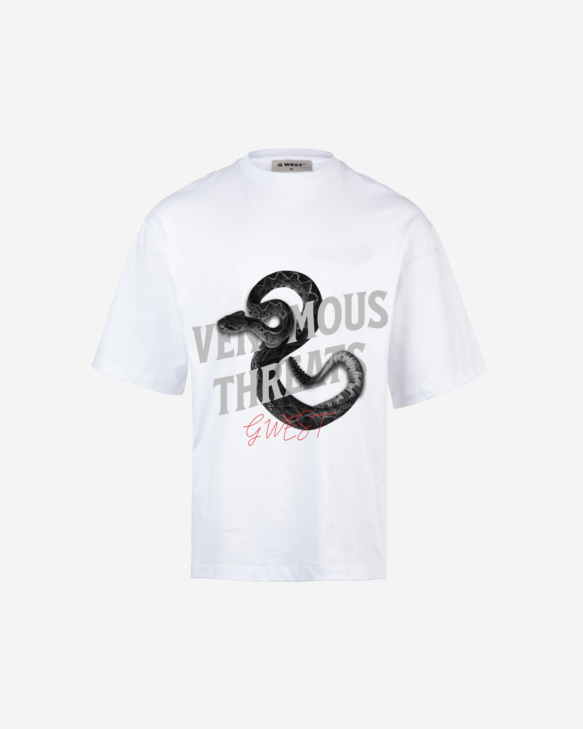 G WEST VENOMOUS THREATS OVERSIZED T-Shirt Mens