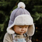 Faux Fur-Lined Kids Winter Hat | Windproof Toddler Trapper Hat