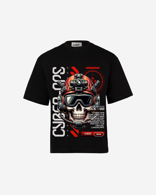 G WEST CYBER OVERSIZED T-Shirt Mens