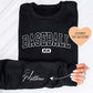 Custom Baseball Mom Sweatshirt