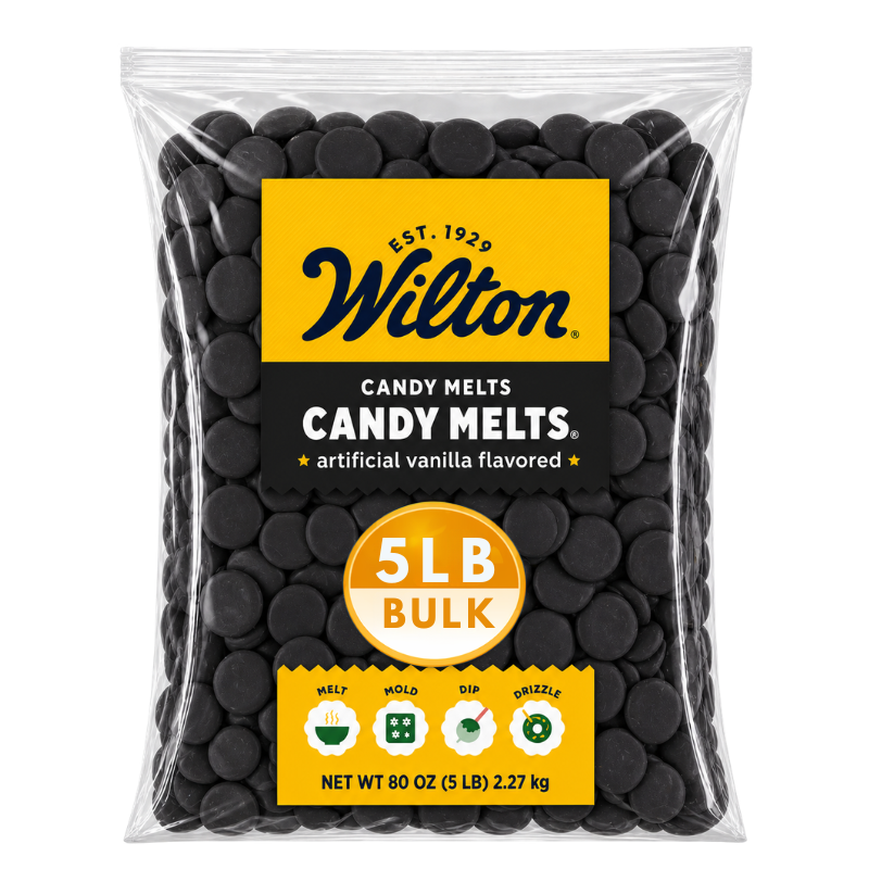 Wilton Black Confectionery Melting Wafers – Bulk Value Bag