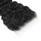 Cierre de cabello humano con encaje transparente Deep Wave 5x5
