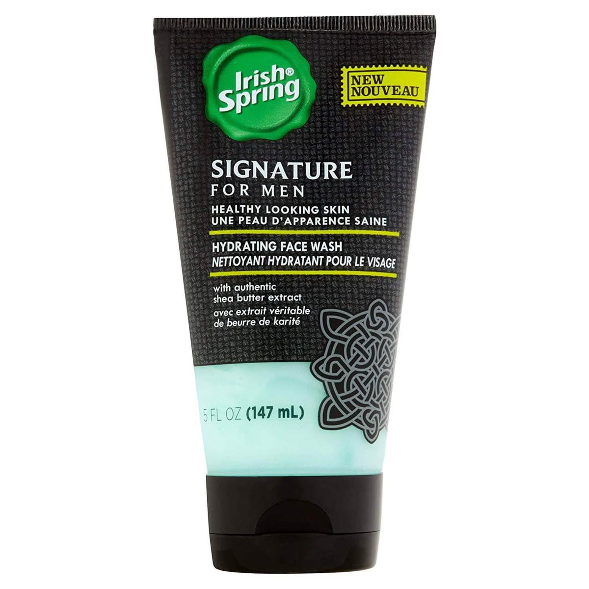 Paquete de 6: Irish Spring Signature for Men Lavado facial hidratante 5 oz