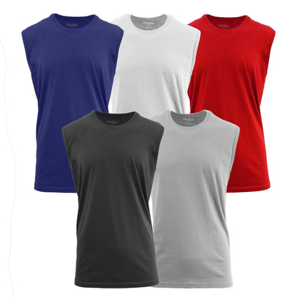 Paquete de 6: Camiseta sin mangas de tirantes surtida para hombre