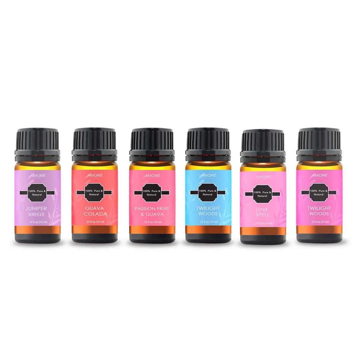 6-Pack: Premium Fragrance Aromatherapy Essential Oil