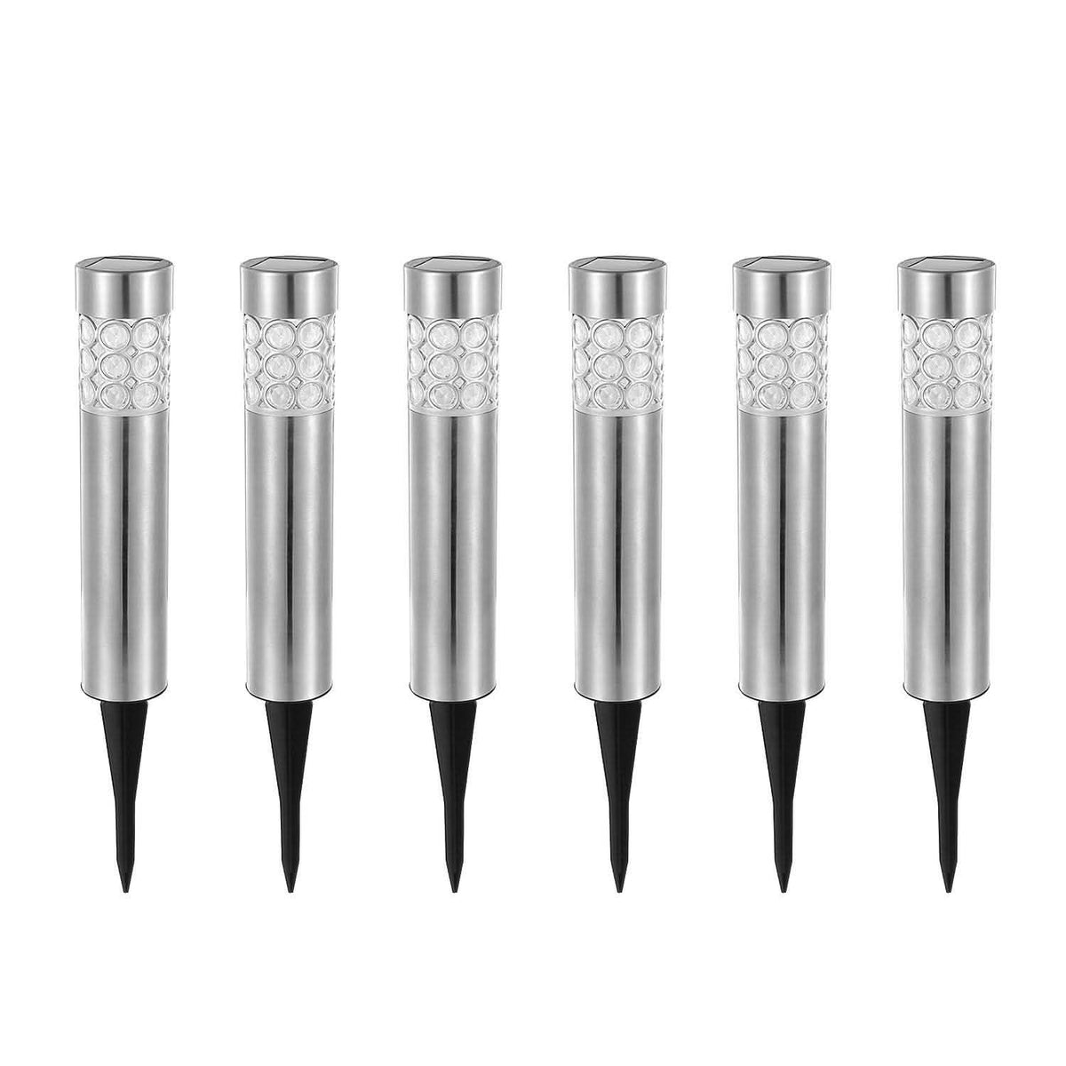 Paquete de 6: Luz solar para exteriores Solarek
