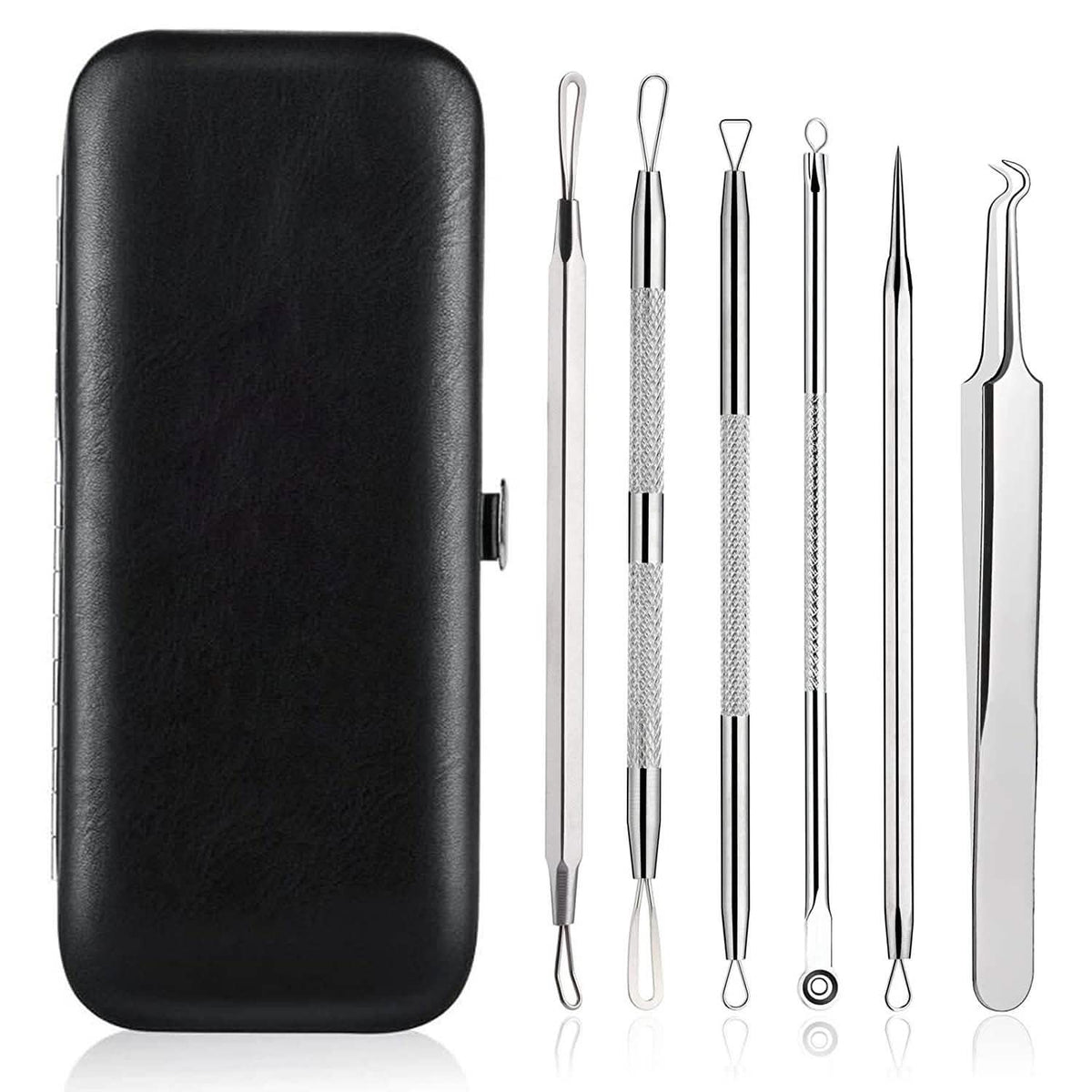 Set de 6 piezas: Kit de eliminación de acné, espinillas y comedones