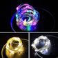 6-Pieces: Solar Powered Mason Jar Lid Lights 20 LEDs