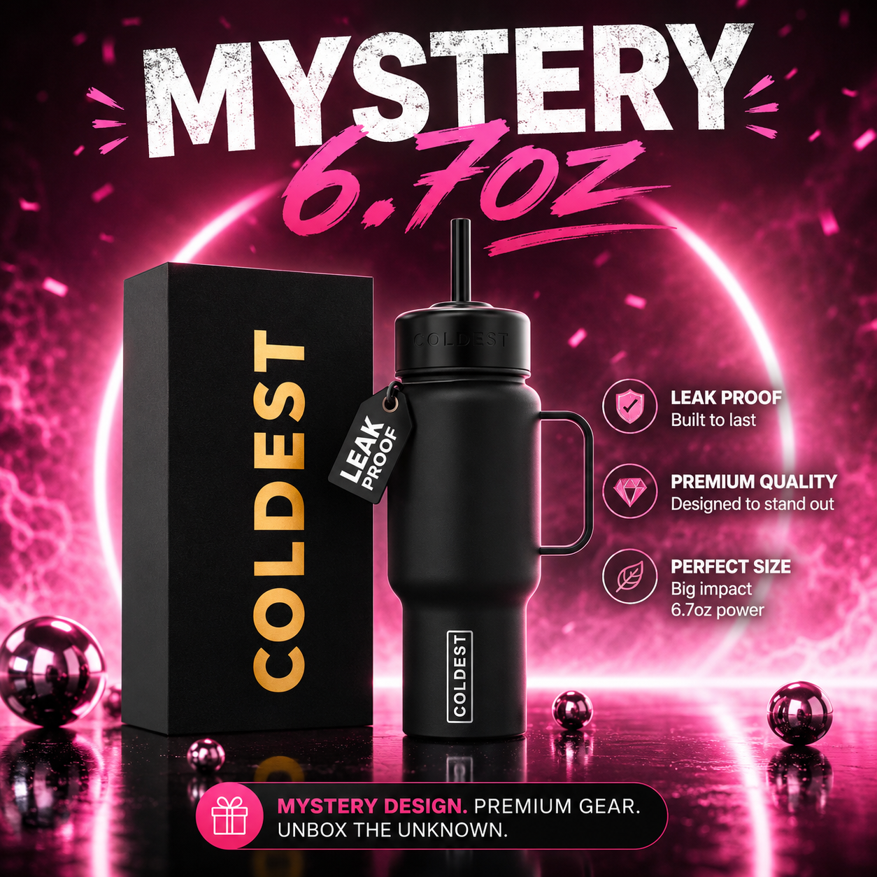 Botella de 200 ml COLDEST