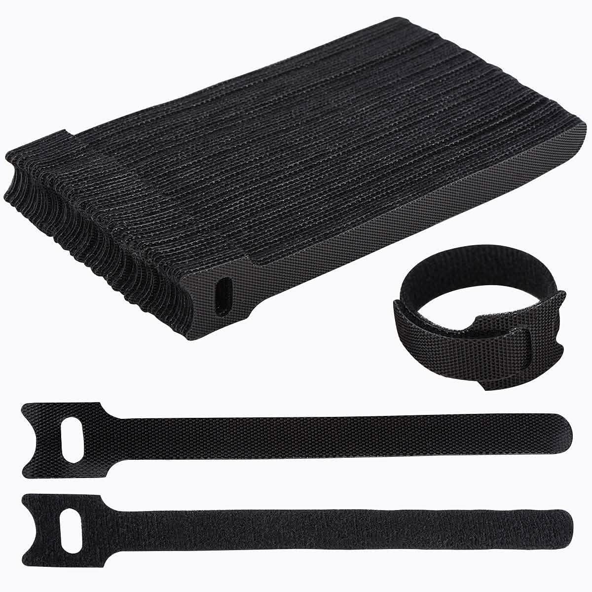 Paquete de 60: Sujetacables reutilizables de 15 cm